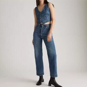 Levi's Ribcage Straight Ankle Tailored Women's Jeans in Valley View Size 30 NEW